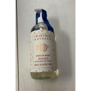 Crabtree & Evelyn Hand Wash with Pump 16.9 fl oz New  Evelyn Rose
